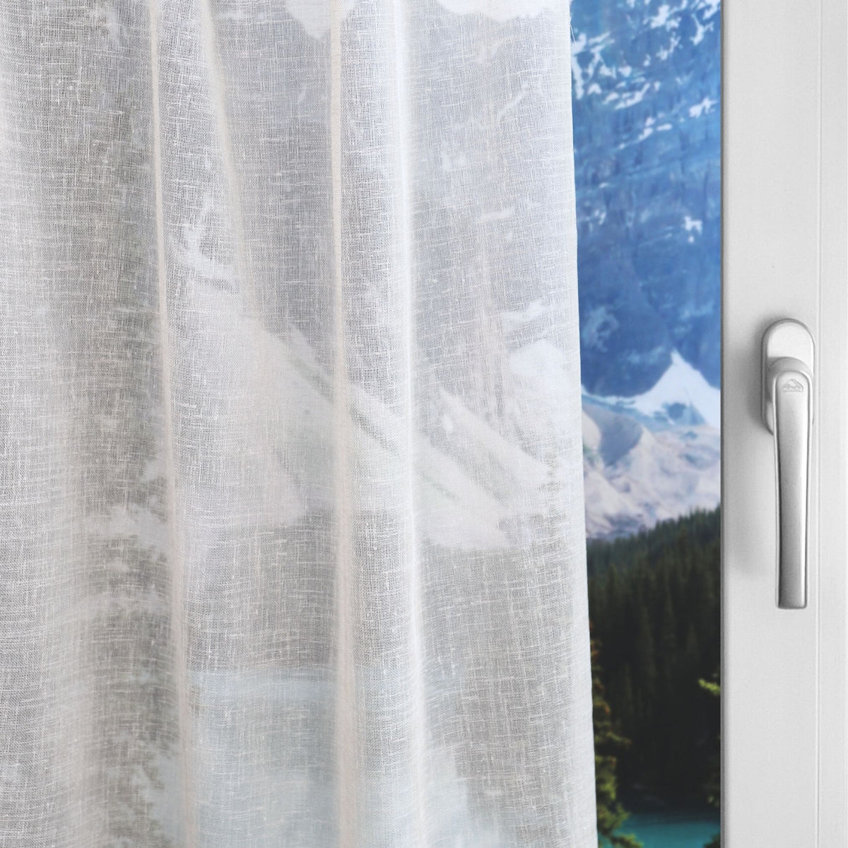 Tagesvorhang weiss Pax