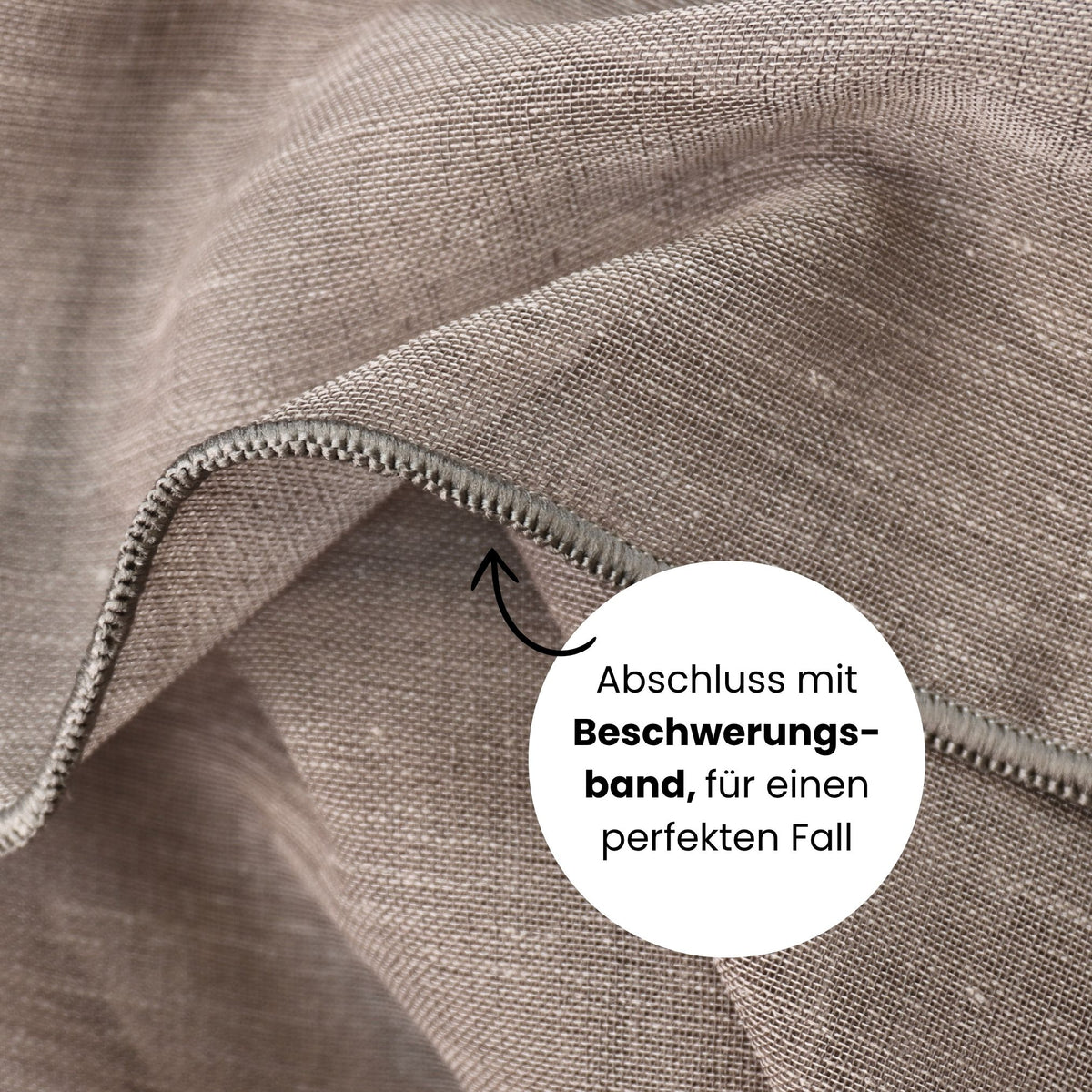 Tenda da giorno color tortora Pax