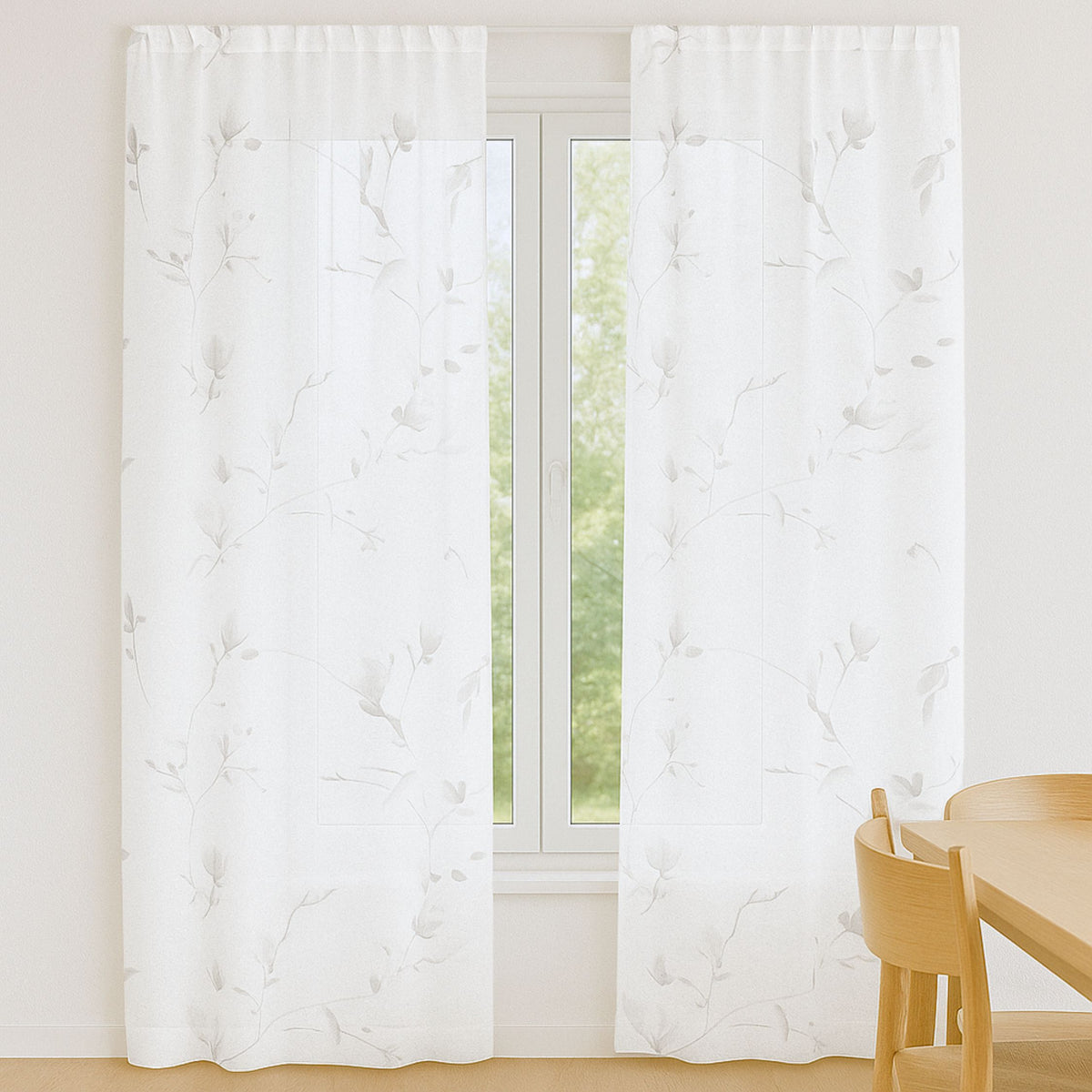 Day curtain grey Pepita