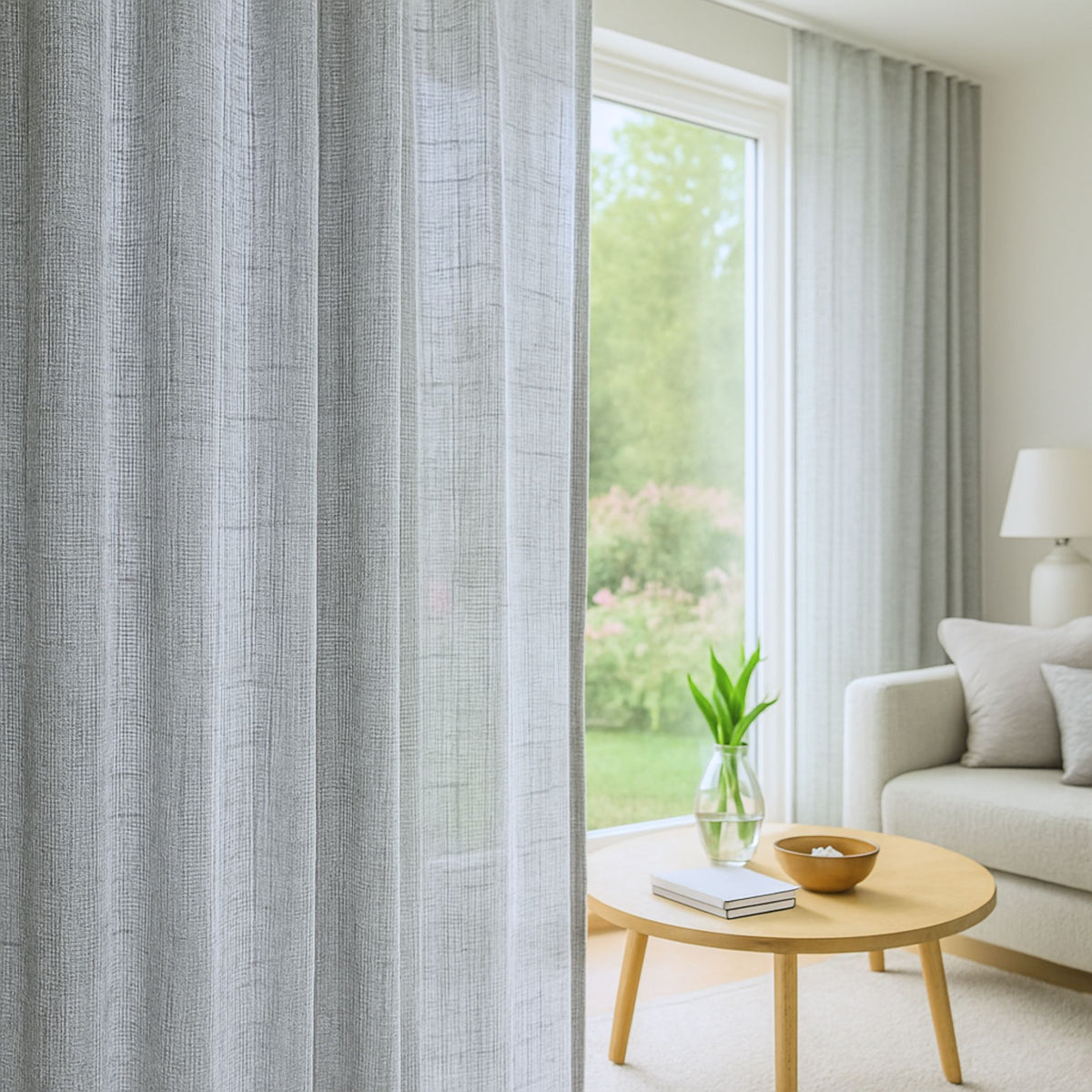 Day curtain light grey Padma