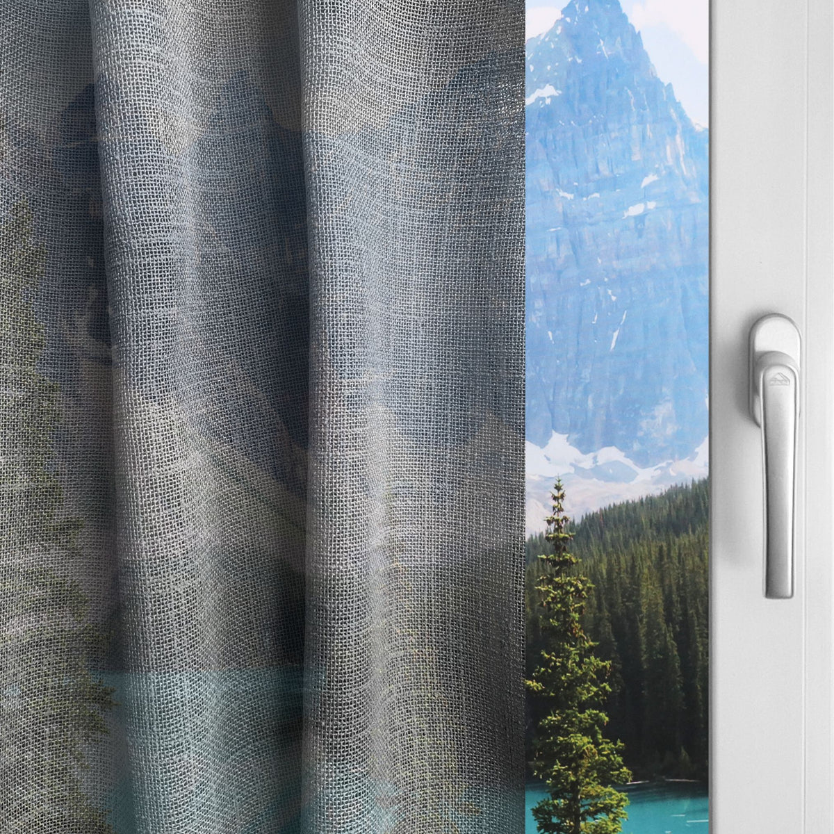 Day curtain dark grey Padma