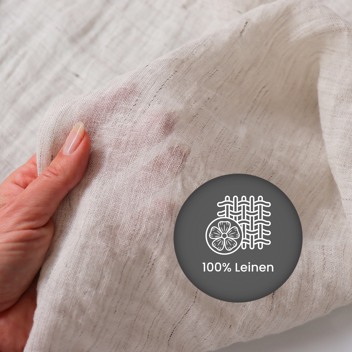 Leinenvorhang SOLE - Kostenloses Stoffmuster