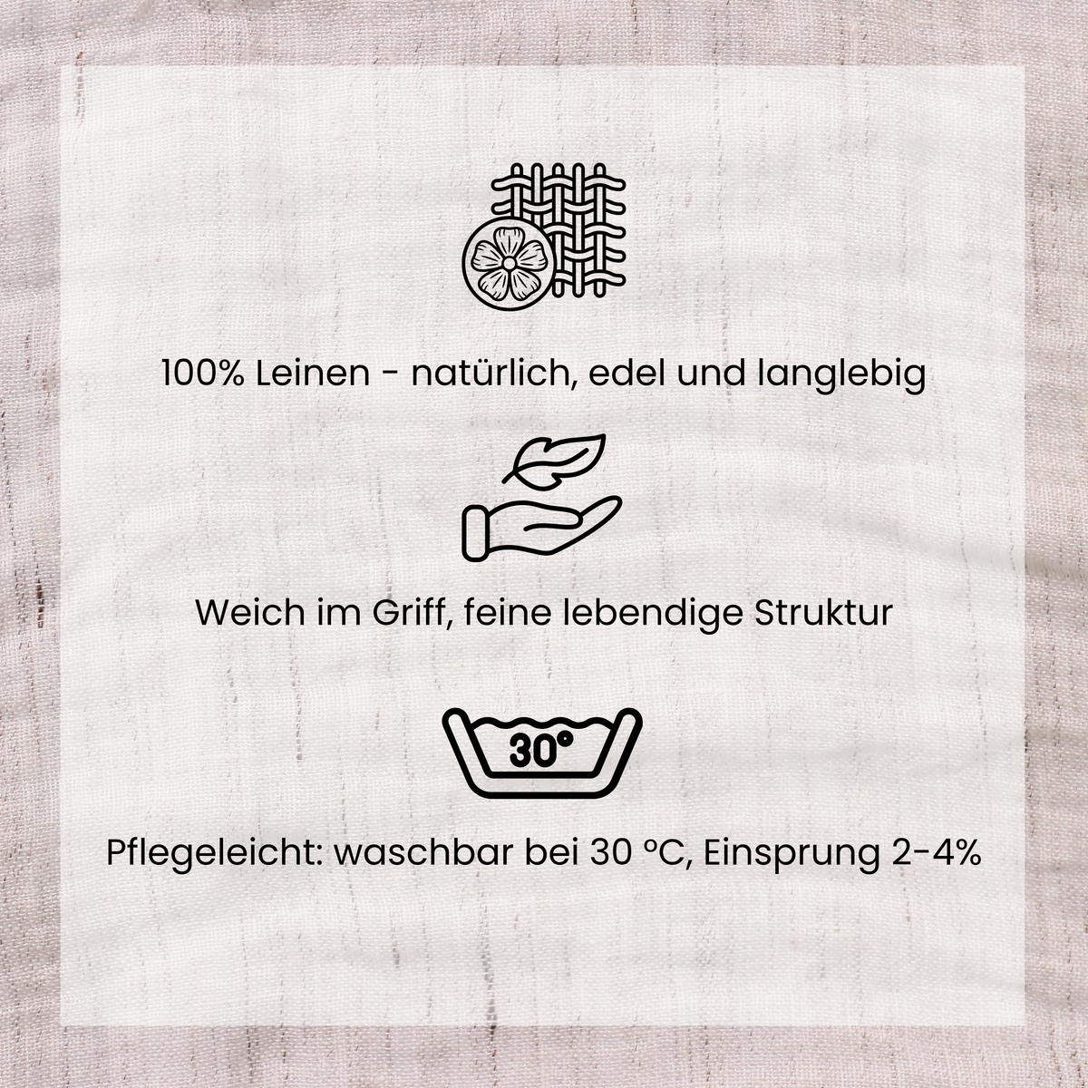 Leinenvorhang SOLE - Kostenloses Stoffmuster