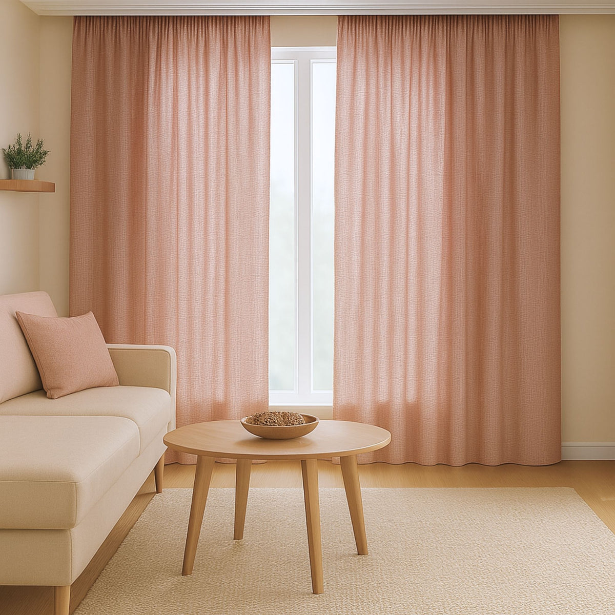 In-Between Vorhang rot Enzi