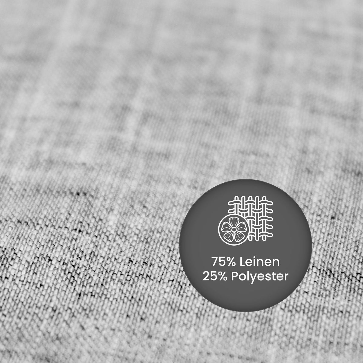 In-Between Vorhang kieselgrau Enzi