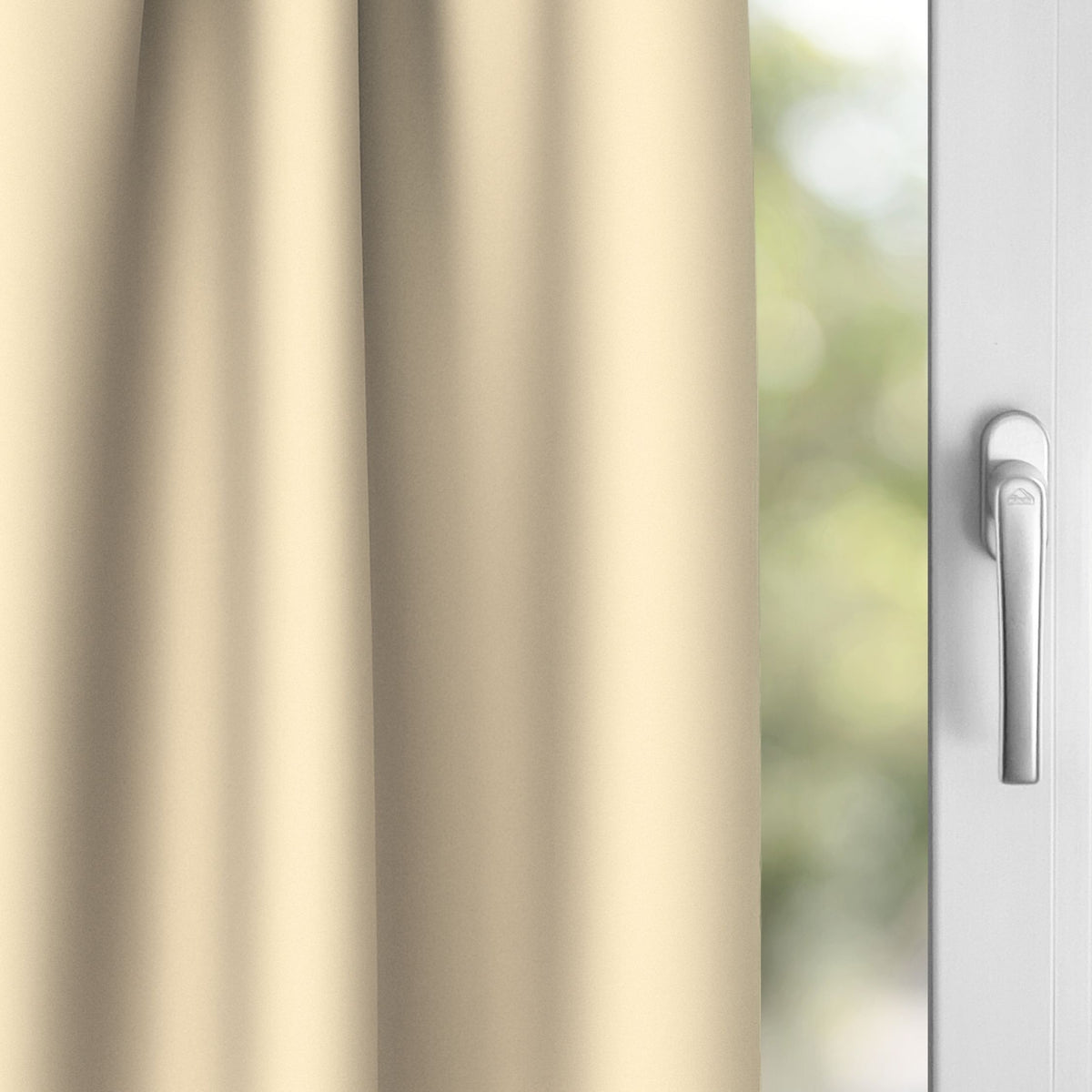 Rideau de l'appareil "rideau acoustique" Hell beige viktoria