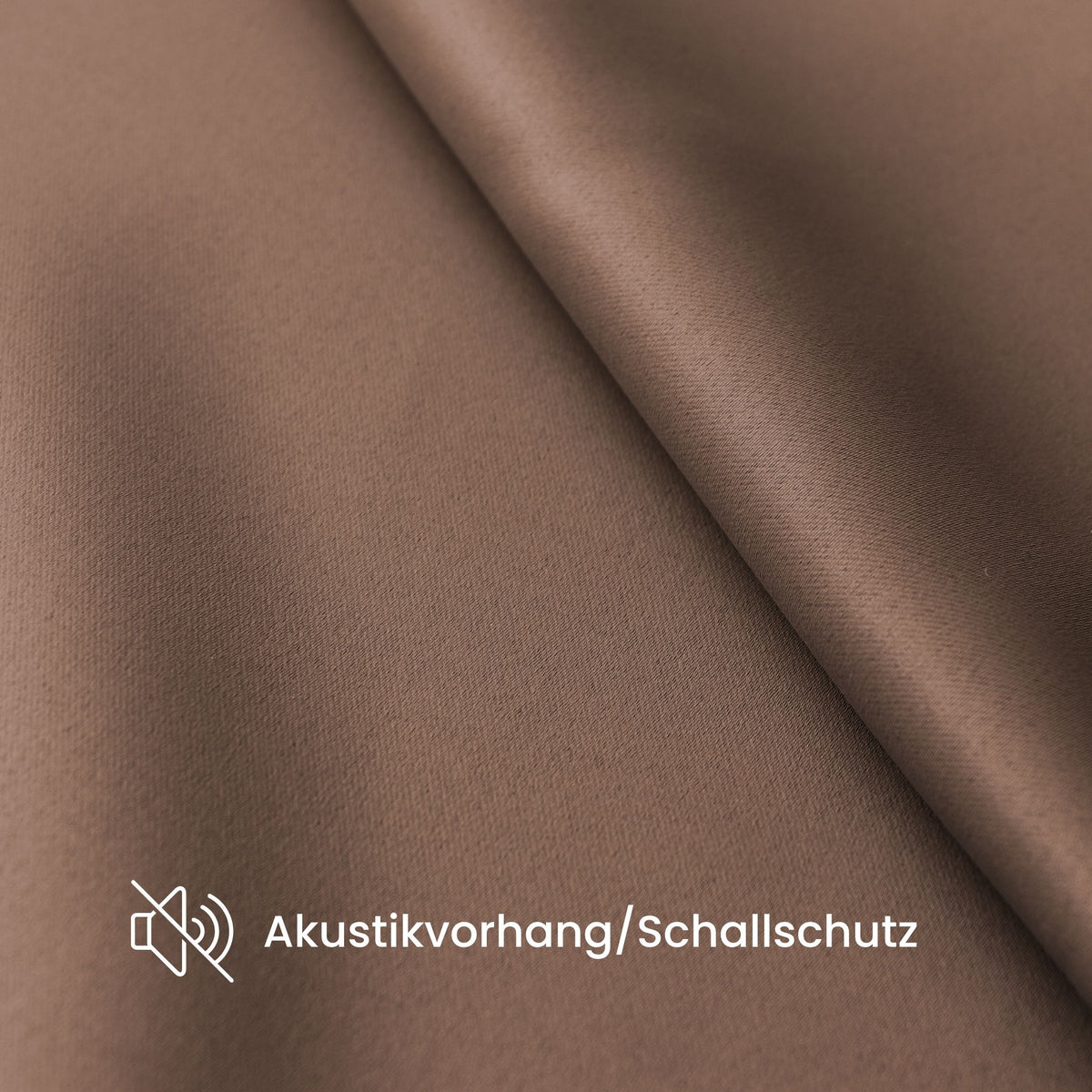 Curtain dispositivo "Curta acustica" Wallnuss Viktoria