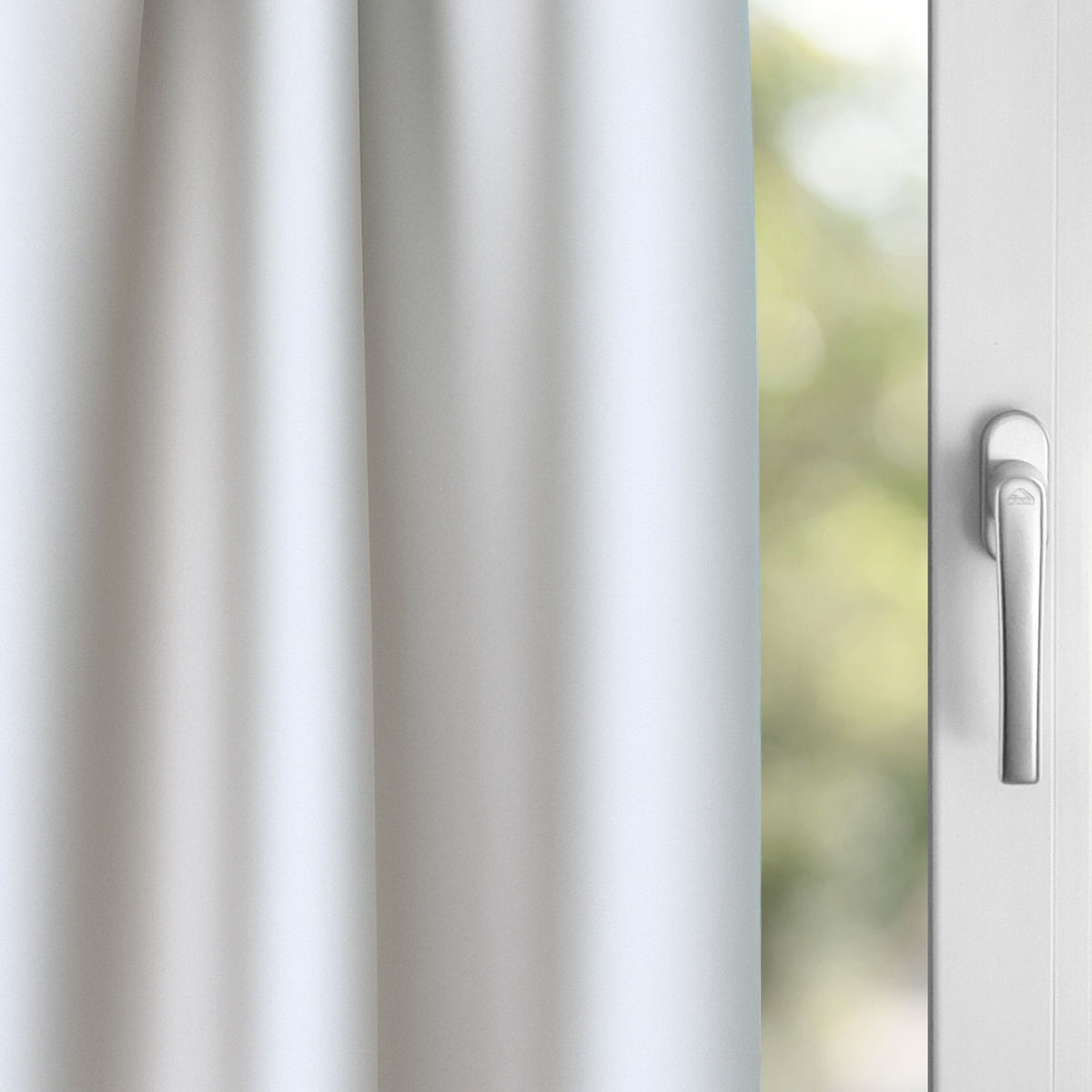 Verdunkelungsvorhang "Akustikvorhang" zartgrau Viktoria