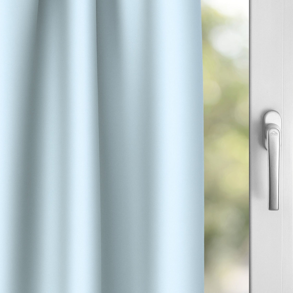 Verdunkelungsvorhang "Akustikvorhang" zarttürkis Viktoria