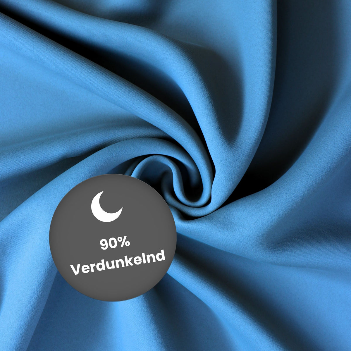 Verdunkelungsvorhang "Akustikvorhang" tintenblau Viktoria