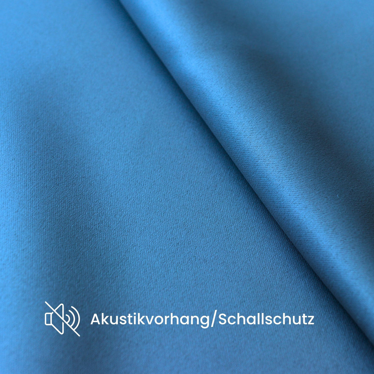 Verdunkelungsvorhang "Akustikvorhang" tintenblau Viktoria