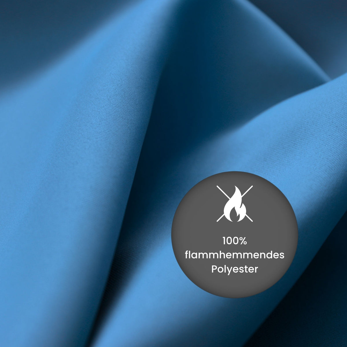 Verdunkelungsvorhang "Akustikvorhang" tintenblau Viktoria