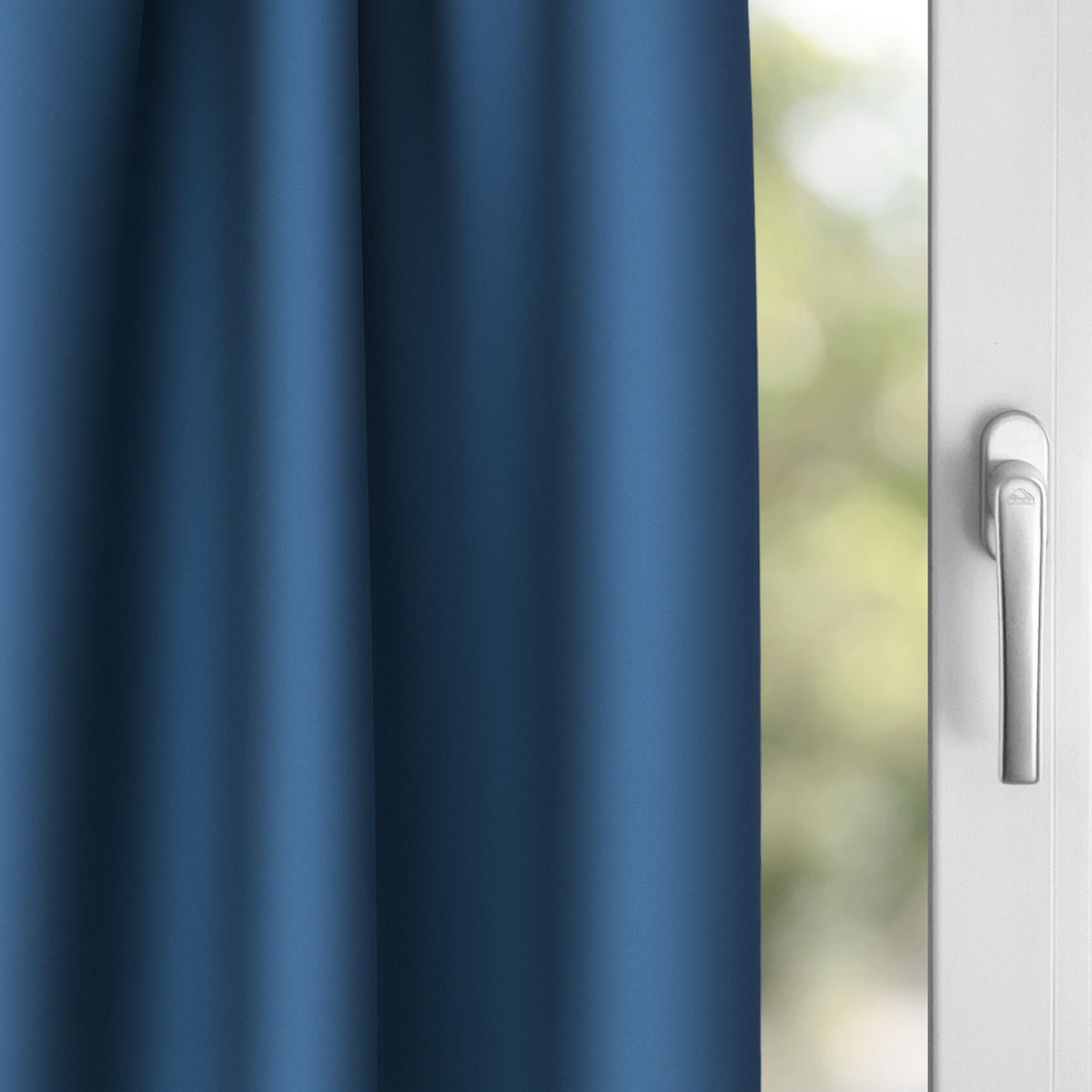 Verdunkelungsvorhang "Akustikvorhang" marineblau Viktoria