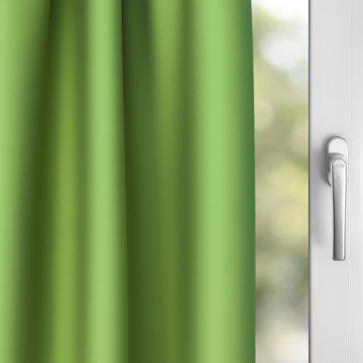 Verdunkelungsvorhang "Akustikvorhang" olivgrün Viktoria