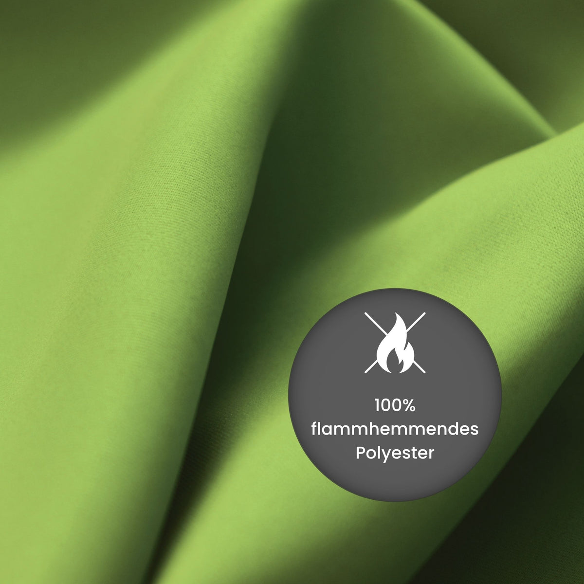 Verdunkelungsvorhang "Akustikvorhang" olivgrün Viktoria