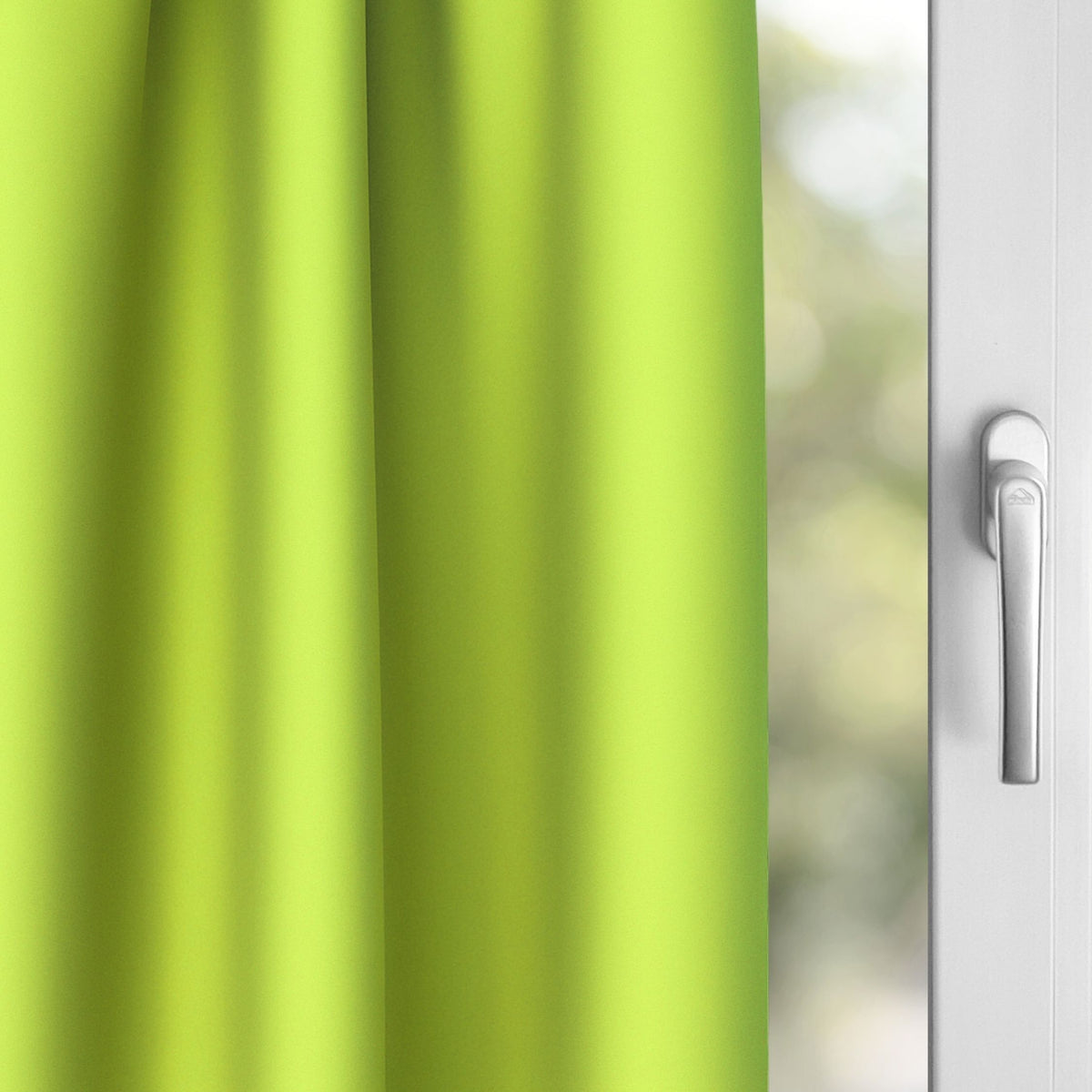 Verdunkelungsvorhang "Akustikvorhang" hellgrün Viktoria