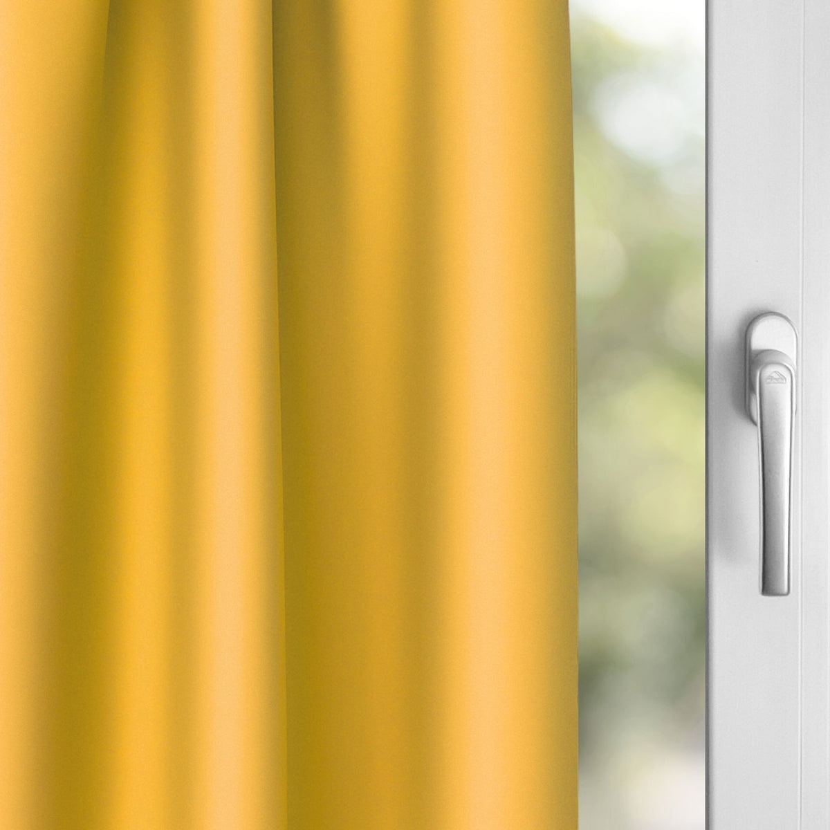 Verdunkelungsvorhang "Akustikvorhang" bananengelb Viktoria