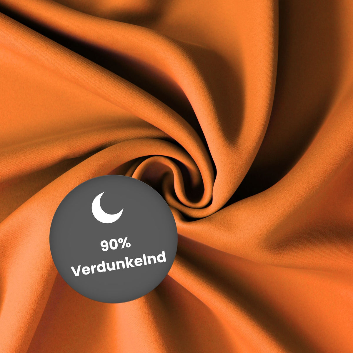 Verdunkelungsvorhang "Akustikvorhang" nektarine Viktoria