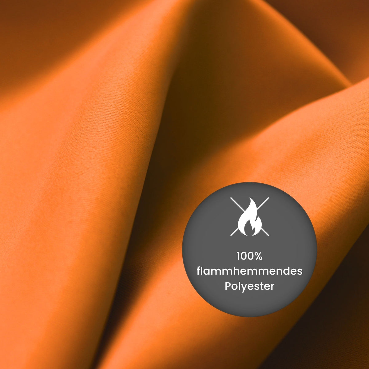 Verdunkelungsvorhang "Akustikvorhang" nektarine Viktoria