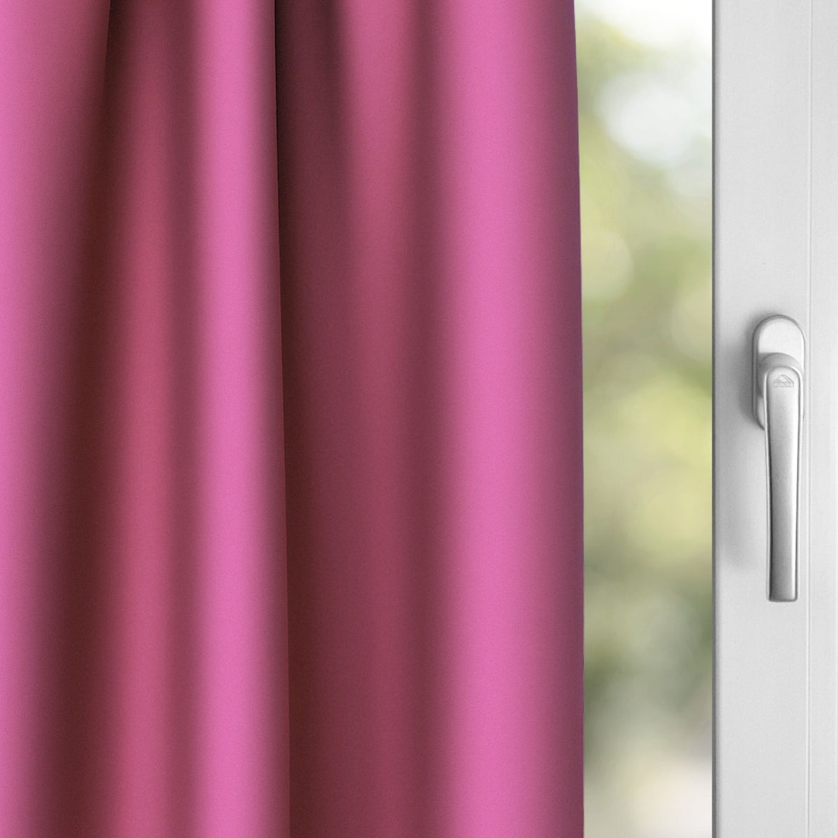 Verdunkelungsvorhang "Akustikvorhang" fuchsia Viktoria