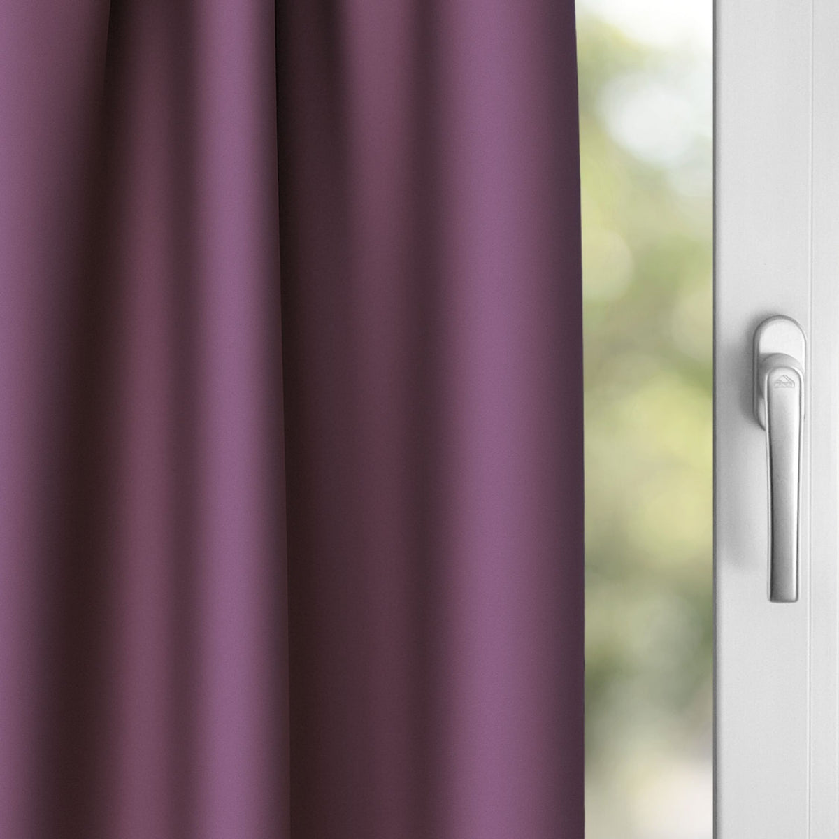 Verdunkelungsvorhang "Akustikvorhang" violett Viktoria
