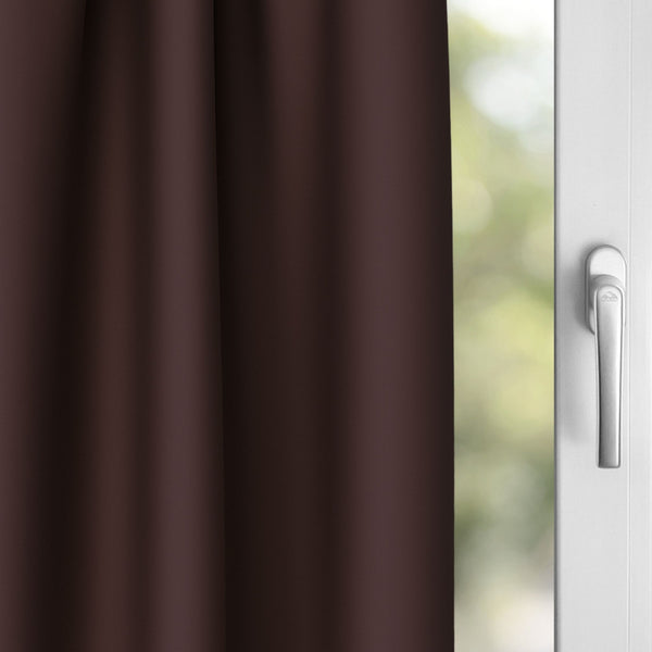 Curtain dispositivo "Curta acustica" Aubergine Viktoria