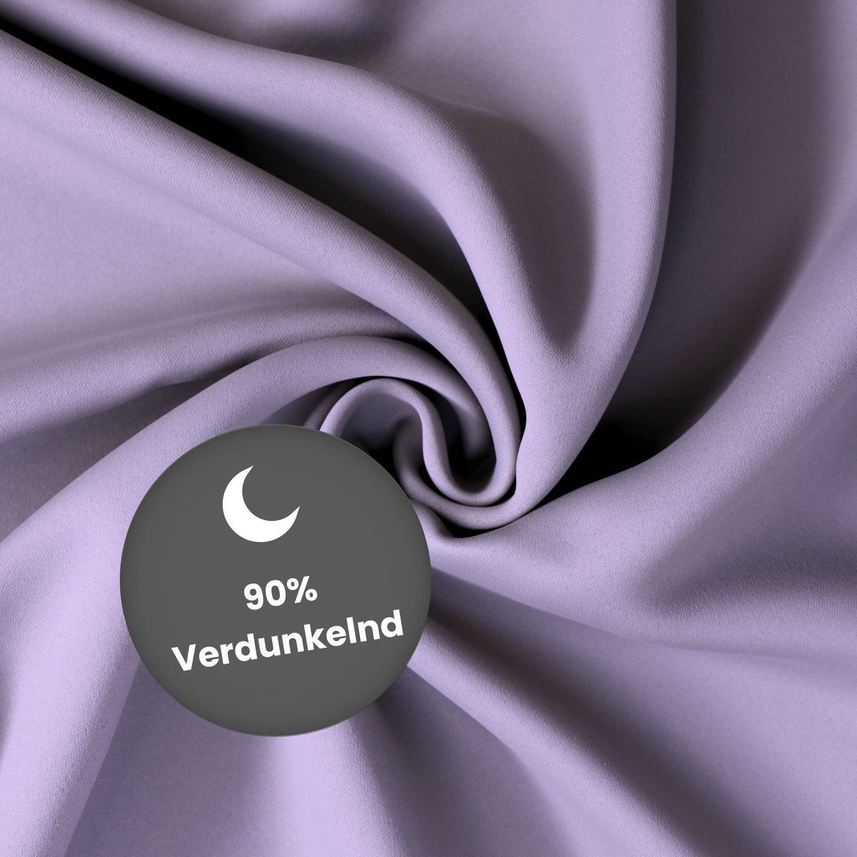 Verdunkelungsvorhang "Akustikvorhang" flieder Viktoria