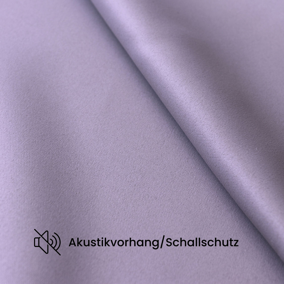 Verdunkelungsvorhang "Akustikvorhang" flieder Viktoria