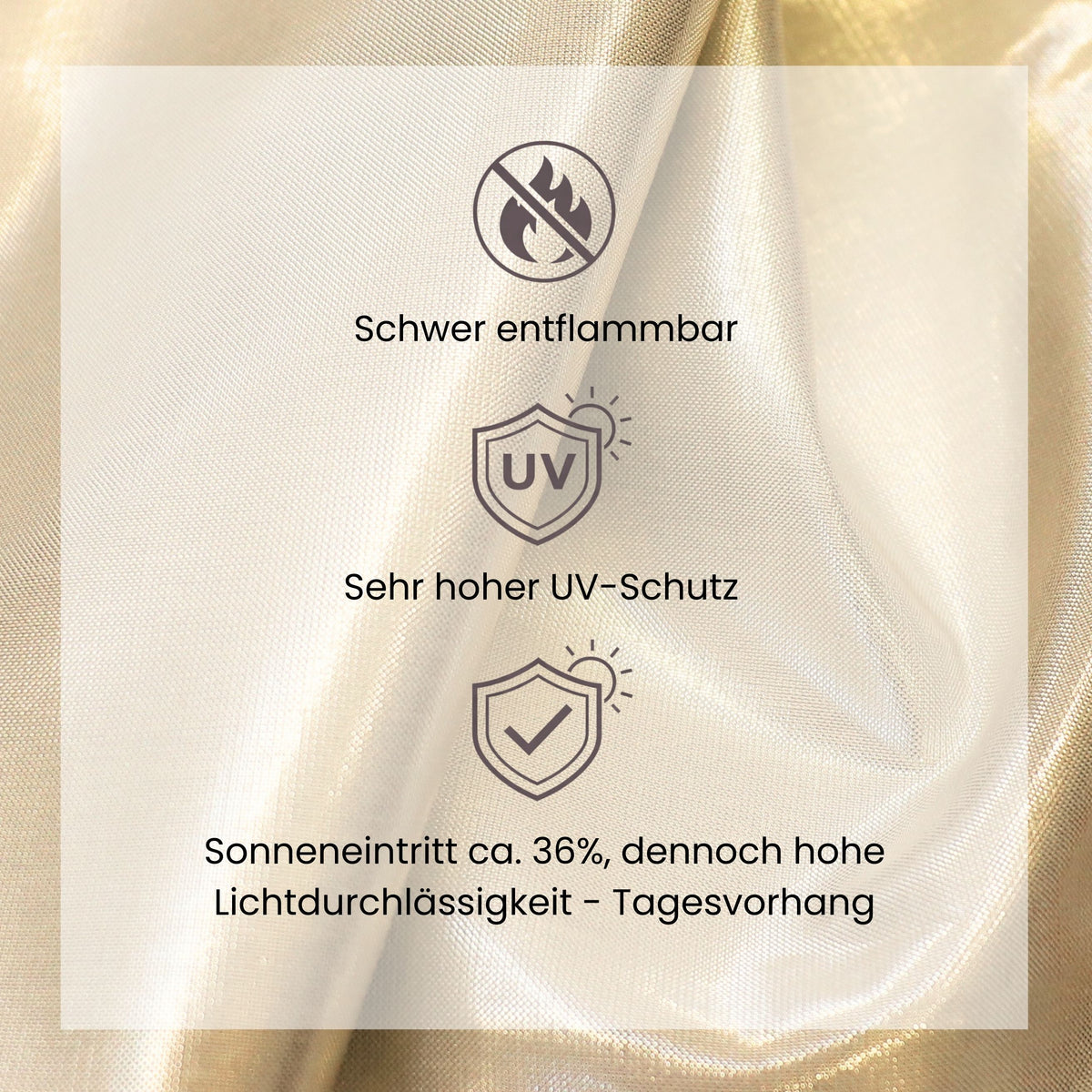 Sonnenschutz Vorhang SUN