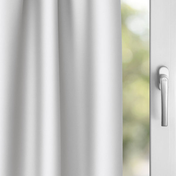 Tenda oscurante "100% blackout, tenda acustica" grigio chiaro Matteo