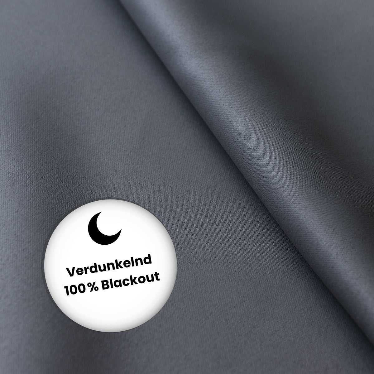 Verdunkelungsvorhang "100% Blackout, Akustikvorhang" anthrazit  Matteo