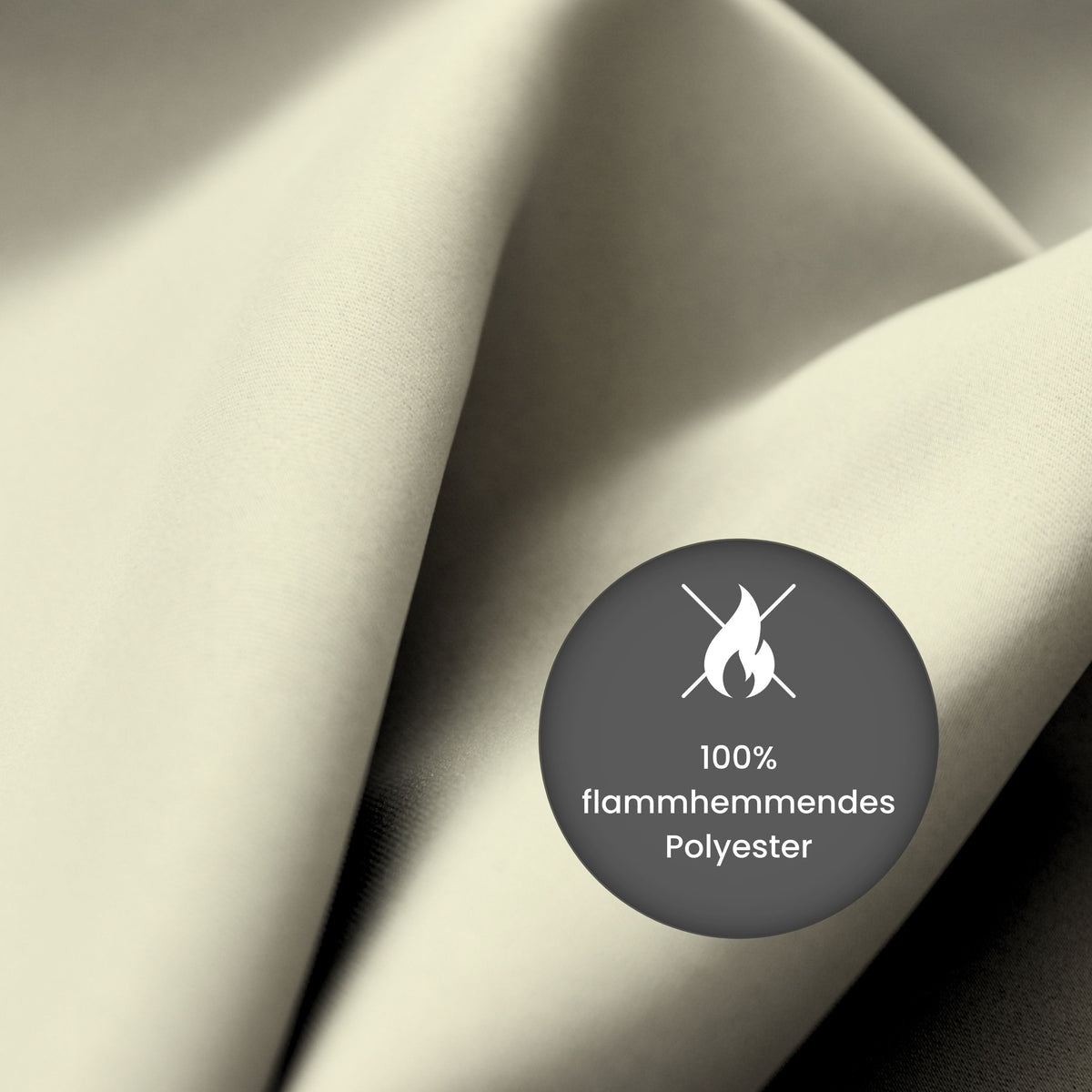 Verdunkelungsvorhang "100% Blackout, Akustikvorhang" sand Matteo