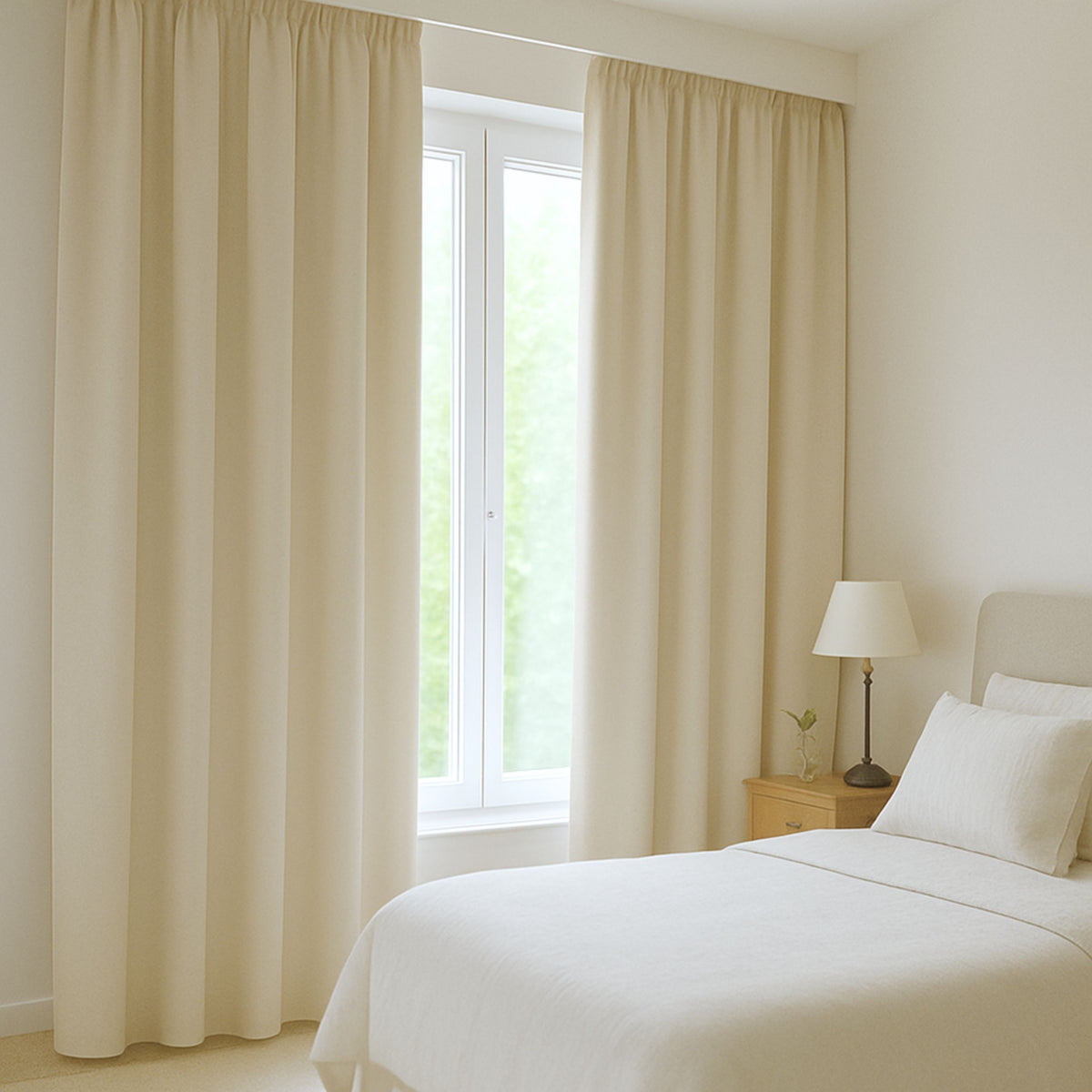 Verdunkelungsvorhang "100% Blackout, Akustikvorhang" sand Matteo