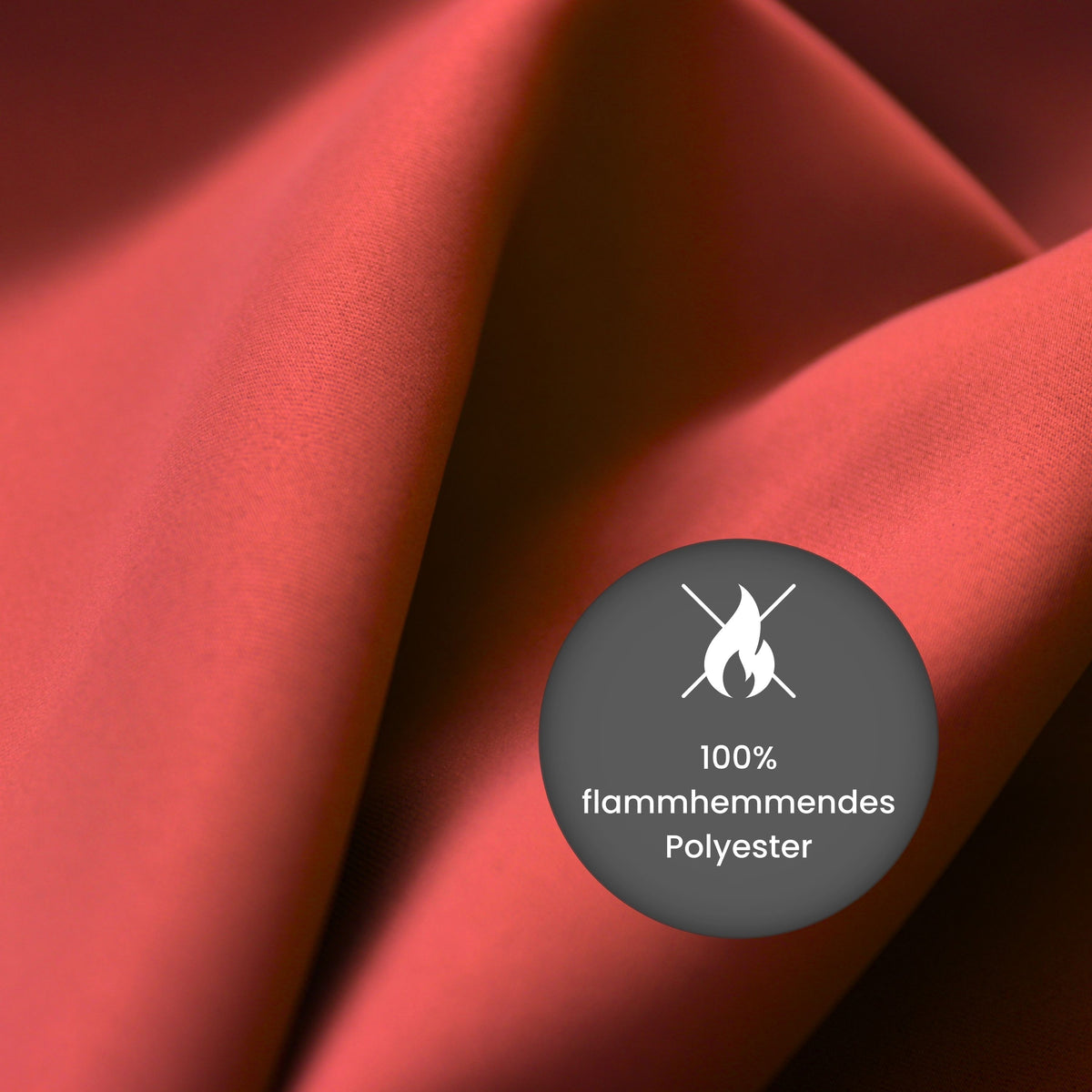 Verdunkelungsvorhang "100% Blackout, Akustikvorhang" weinrot Matteo