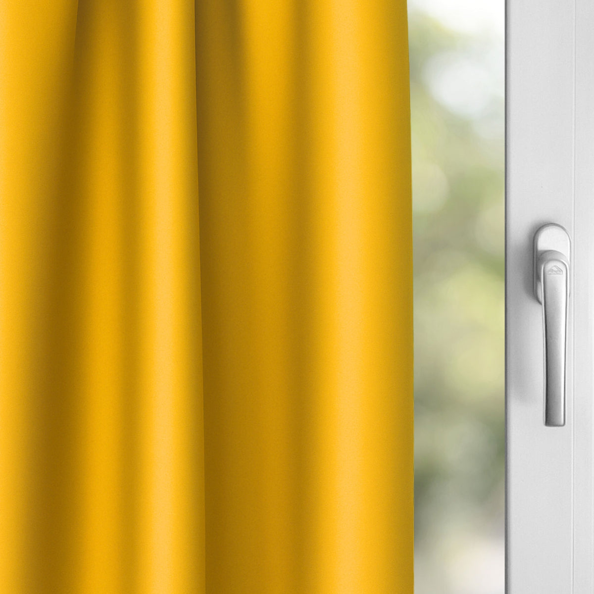 Verdunkelungsvorhang "100% Blackout, Akustikvorhang" maisgelb Matteo