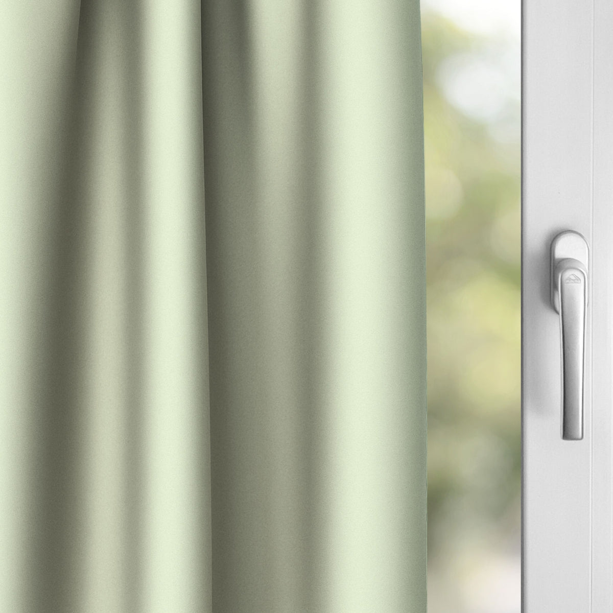 Verdunkelungsvorhang "100% Blackout, Akustikvorhang" militarygrün Matteo