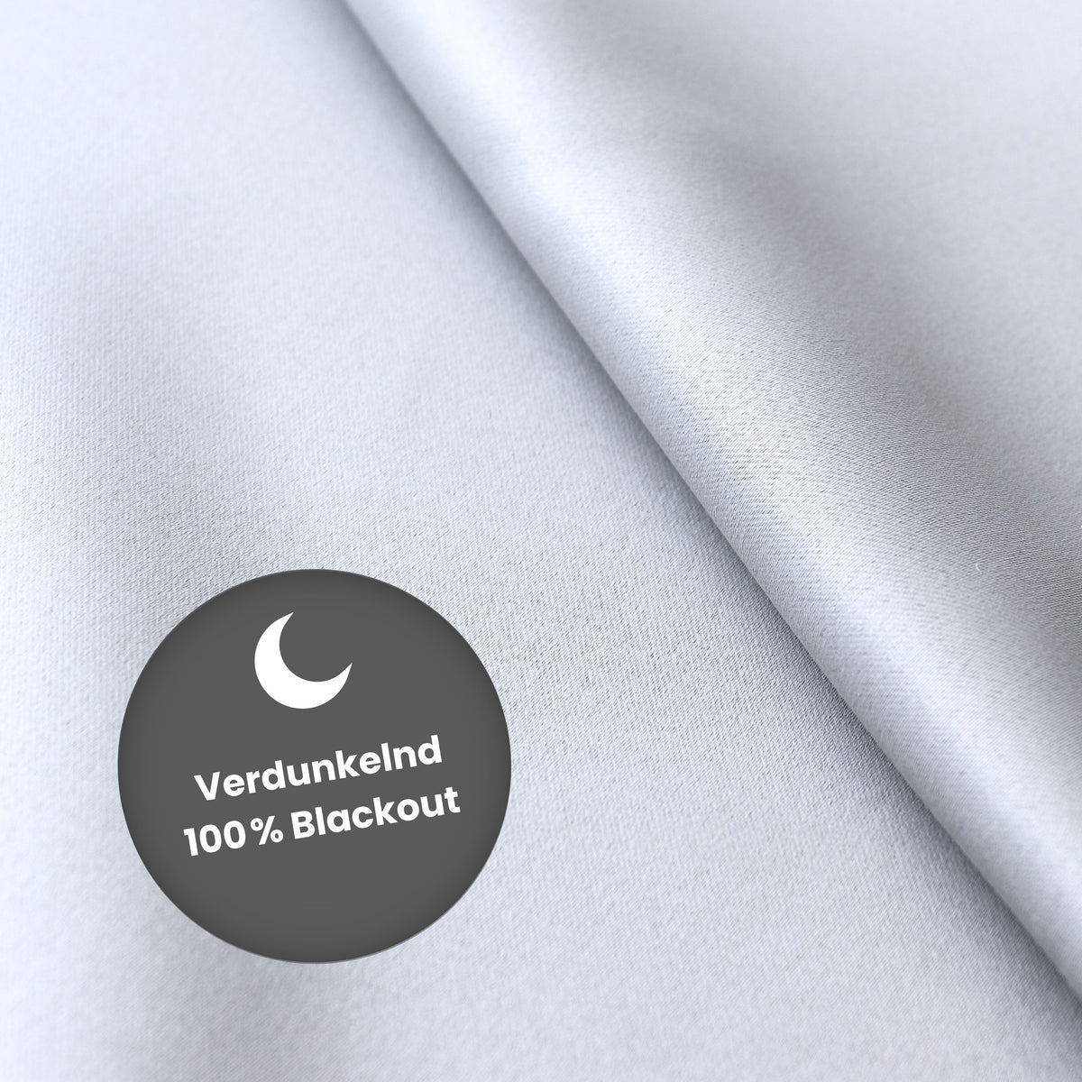 Verdunkelungsvorhang "100% Blackout, Akustikvorhang" grau blau Matteo