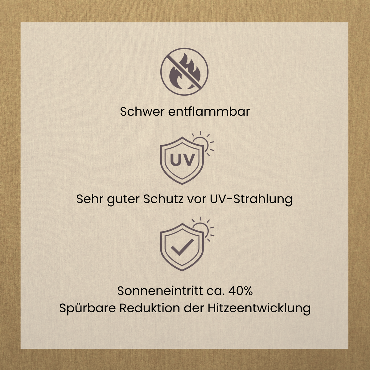 Sonnenschutzvorhang ZON