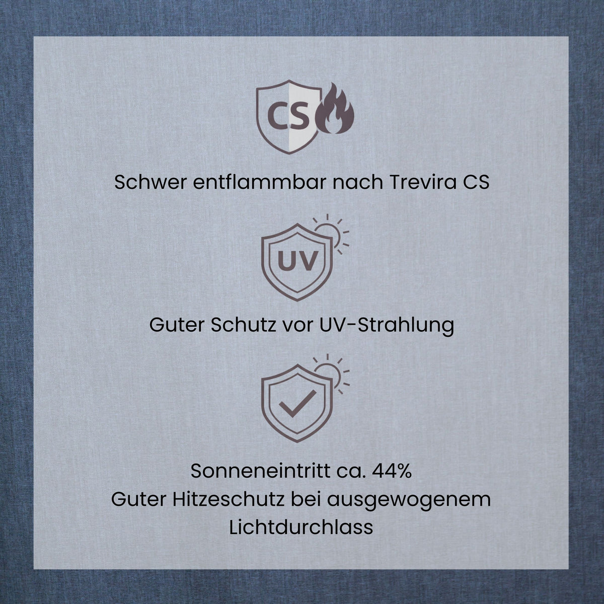 Sonnenschutz Vorhang SOL