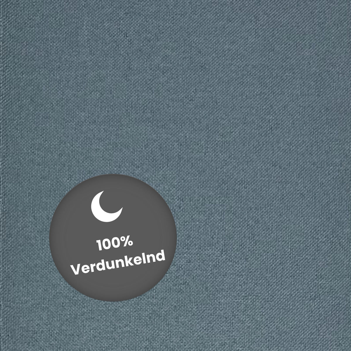 Verdunkelungsvorhang petrol Mak "100% Blackout"