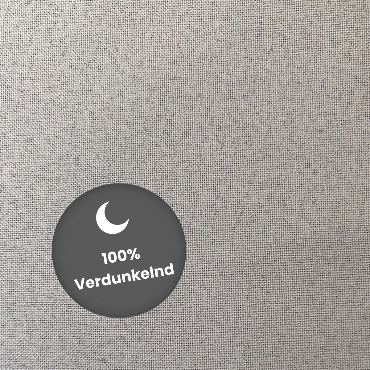 Blackout curtain light grey Mak "100% Blackout"