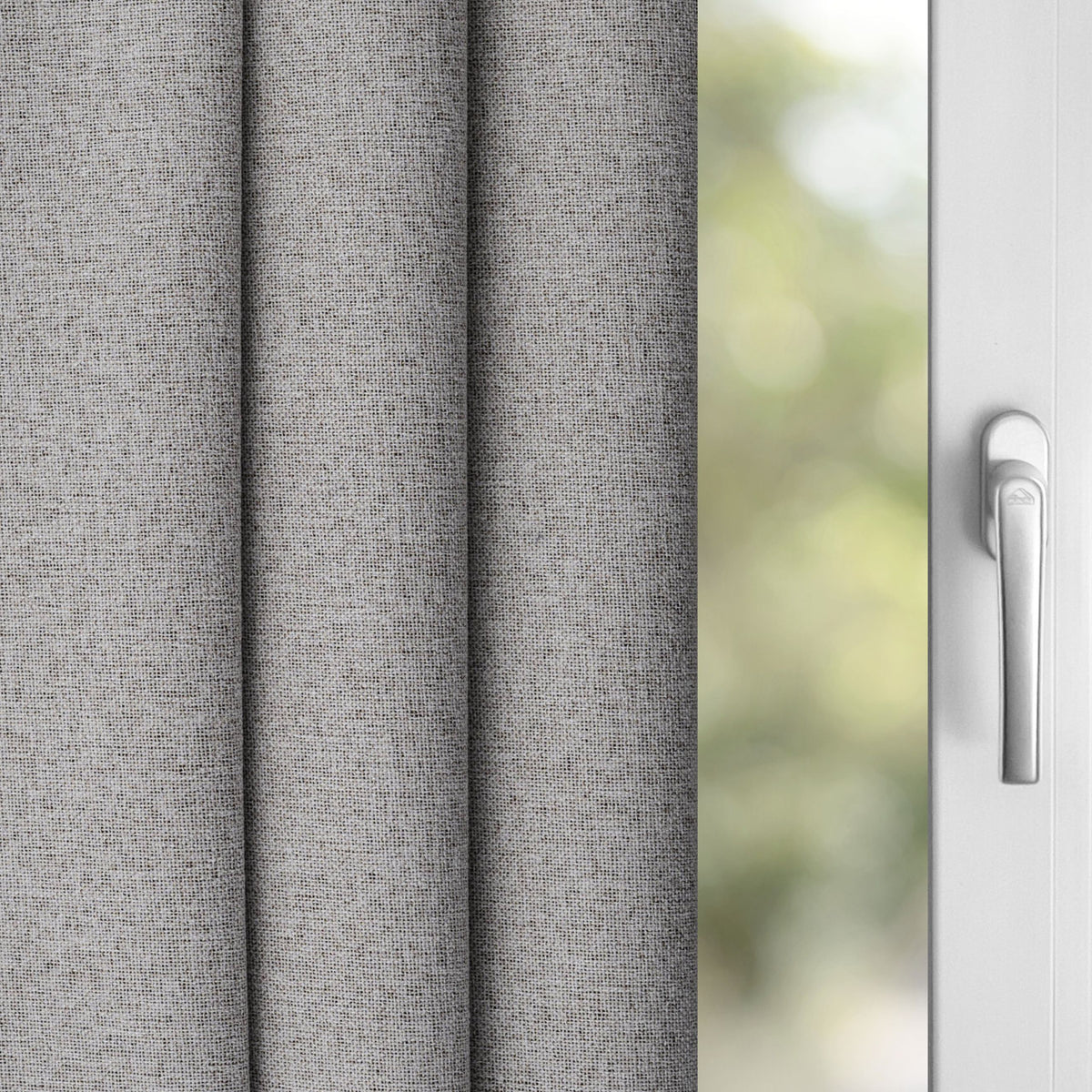 Tenda oscurante Mak "100% Blackout" grigio acciaio