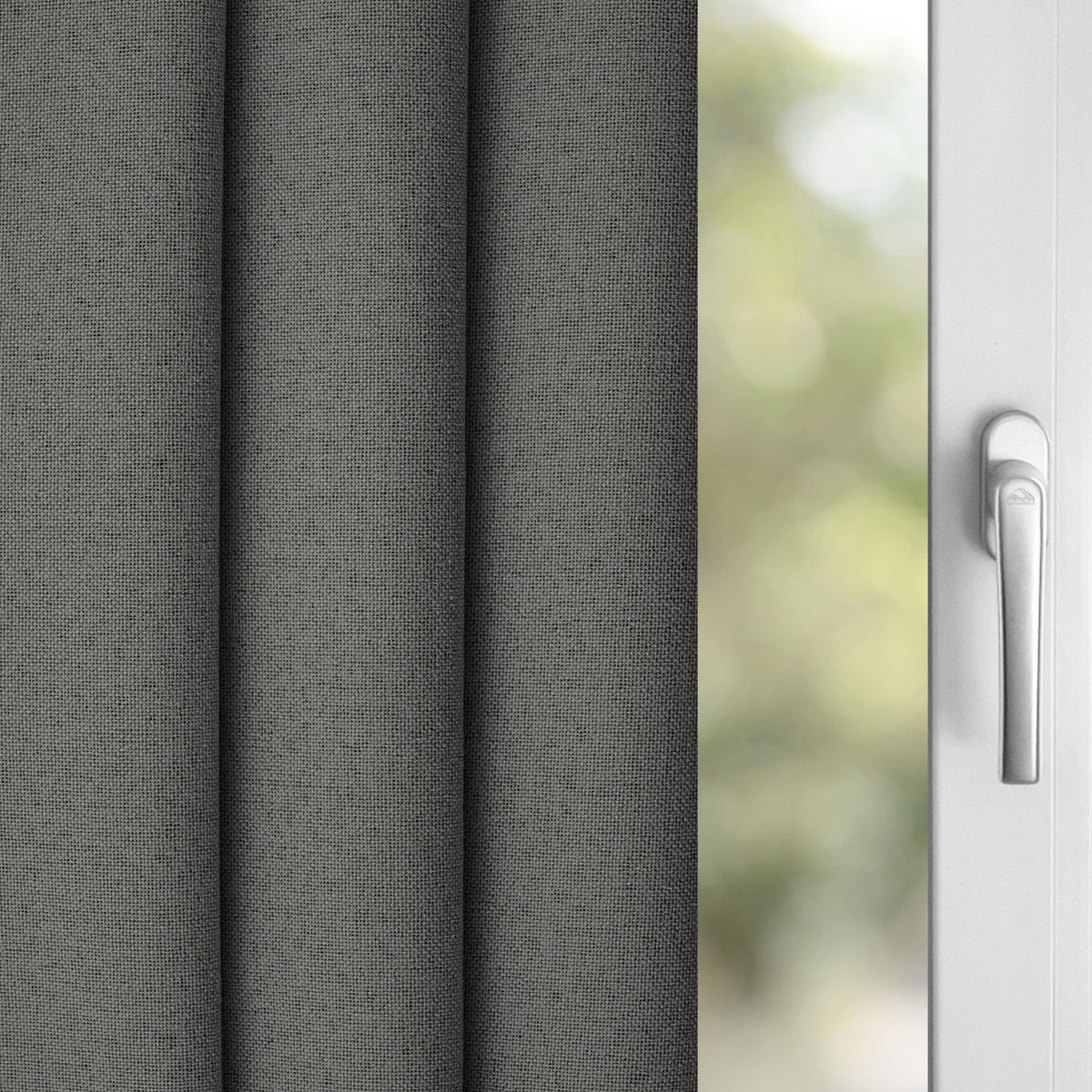 Blackout curtain anthracite Mak "100% Blackout"