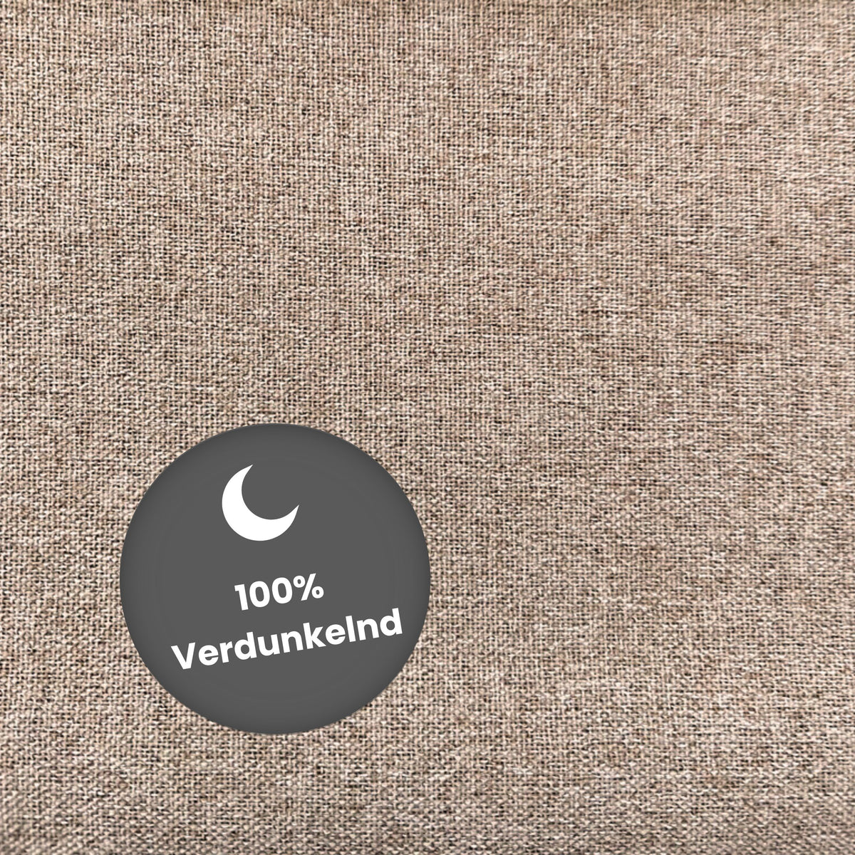 Dégoût Curtain Cinnamon Mak "100% Blackout"