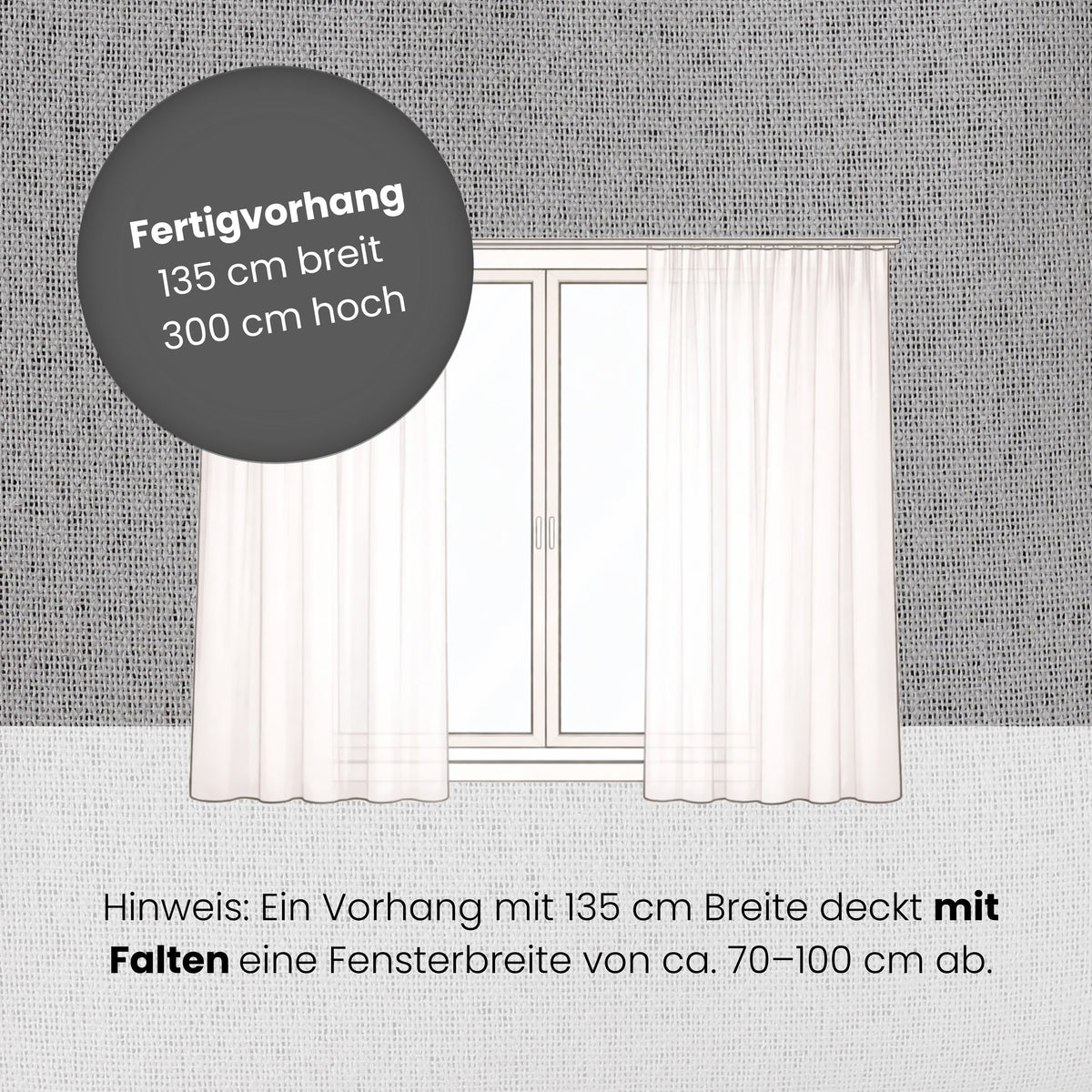 Tenda oscurante "100% Blackout" grigio Flint