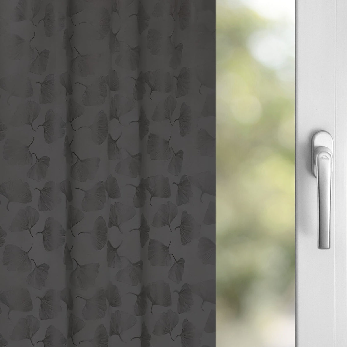 Verdunkelungsvorhang "100% Blackout" anthrazit Fiona