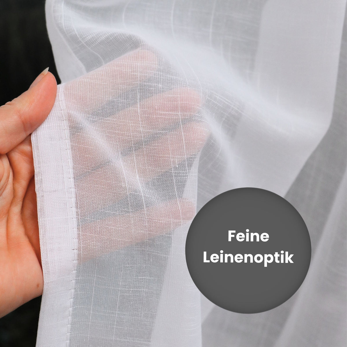 White day curtain Fay