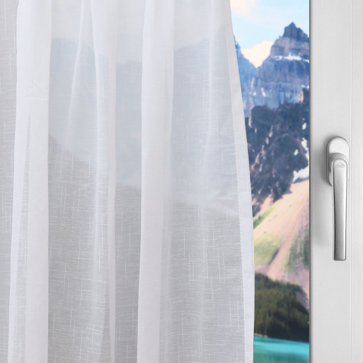 White day curtain Fay