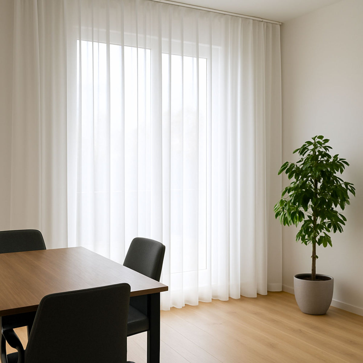 In-Between Vorhang offwhite Zink