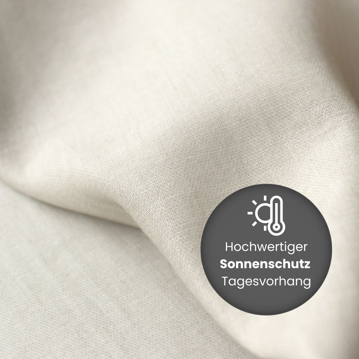 In-Between Vorhang elfenbein Zink